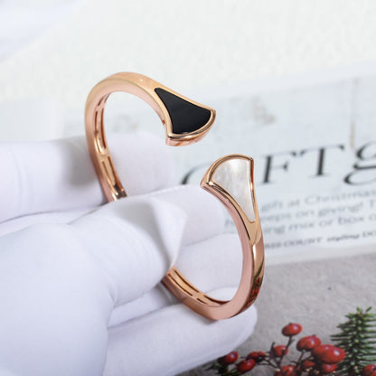 [Glow Muse]DREAM BRACELET OPEN PINK GOLD MOP