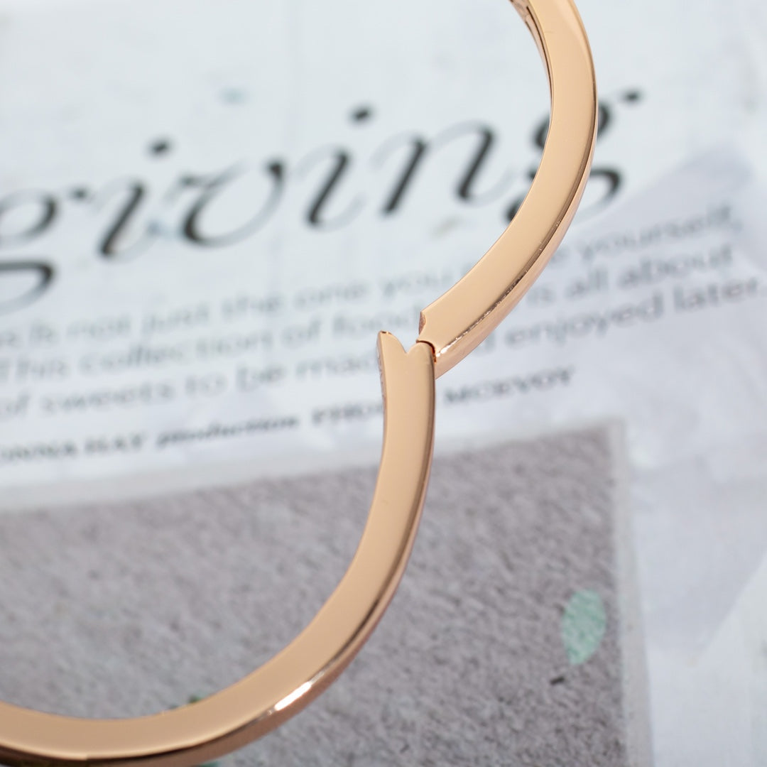 [Glow Muse]DREAM BRACELET OPEN PINK GOLD MOP DIAMOND
