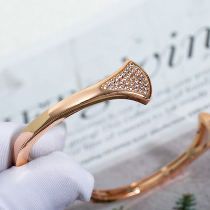 [Glow Muse]DREAM BRACELET OPEN PINK GOLD MOP DIAMOND