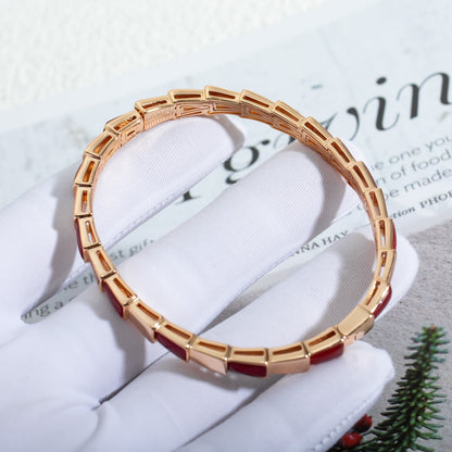[Glow Muse]SERPENTI BRACELET PINK GOLD RUBELLITE