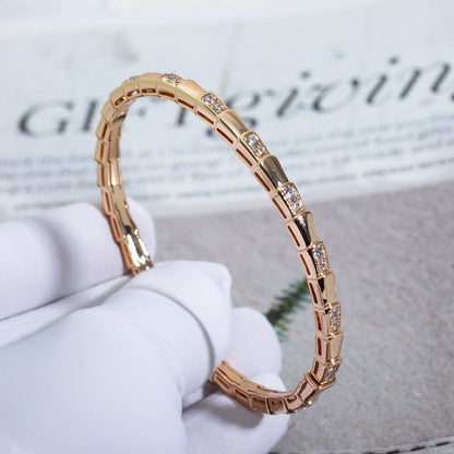 [Glow Muse]SERPENTI SMALL BRACELET PINK GOLD DIAMOND