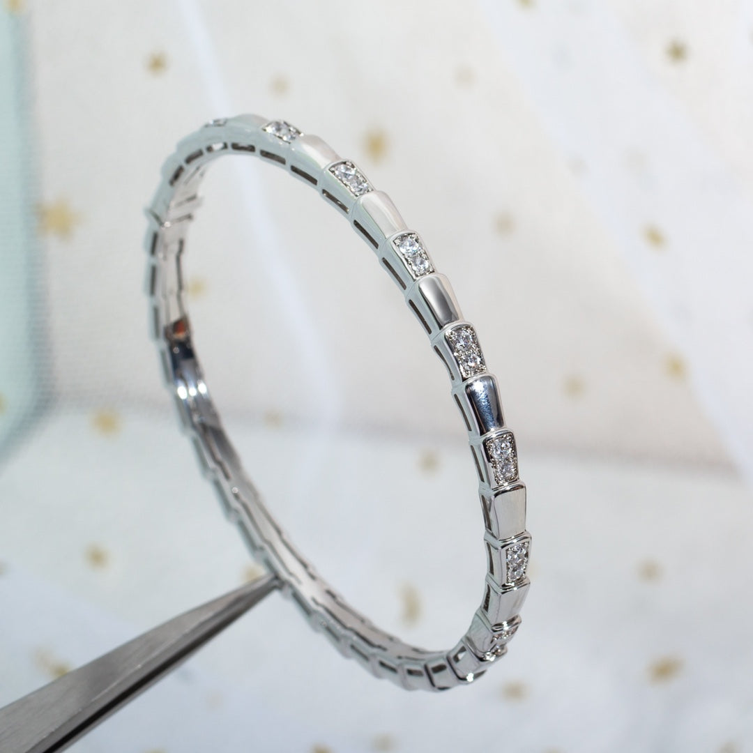 [Glow Muse]SERPENTI BRACELET SILVER DIAMOND