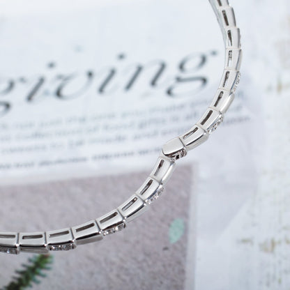 [Glow Muse]SERPENTI BRACELET SILVER DIAMOND