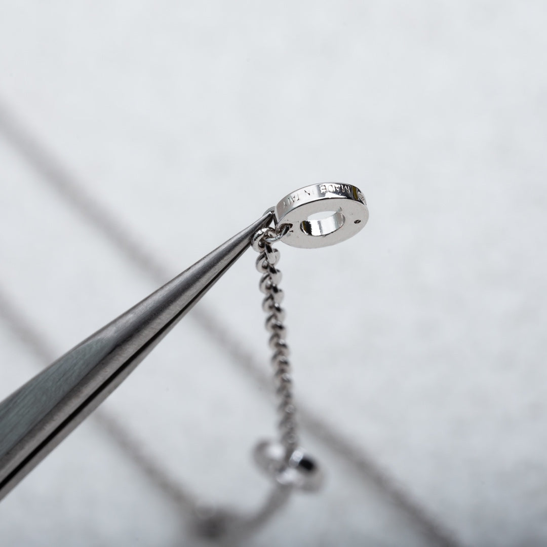 [Glow Muse]PARENTESI NECKLACE SILVER