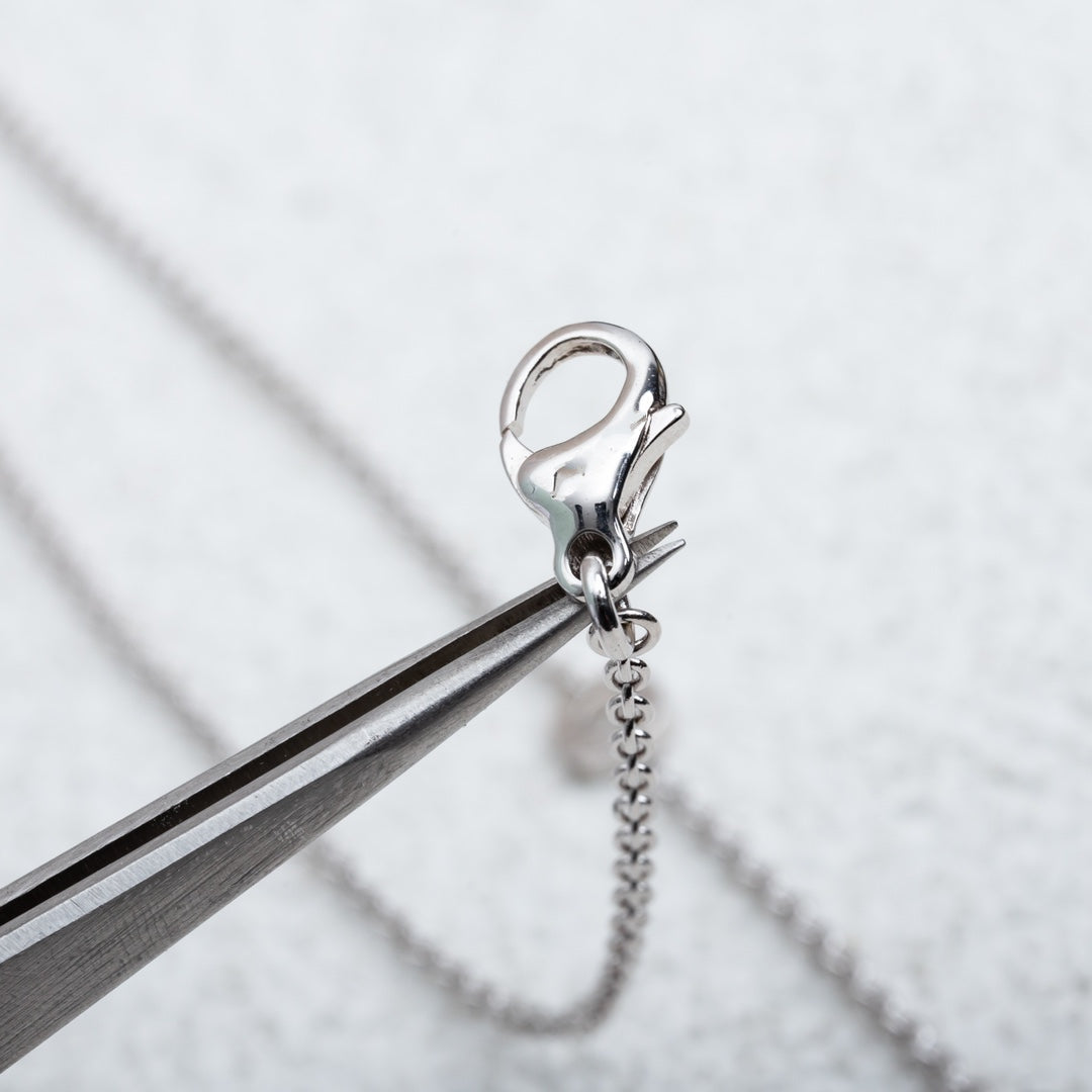 [Glow Muse]PARENTESI NECKLACE SILVER