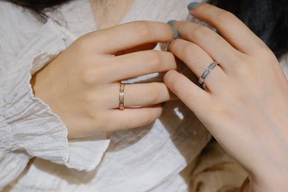 [Glow Muse]LOVE RING 2.65MM DIAMOND