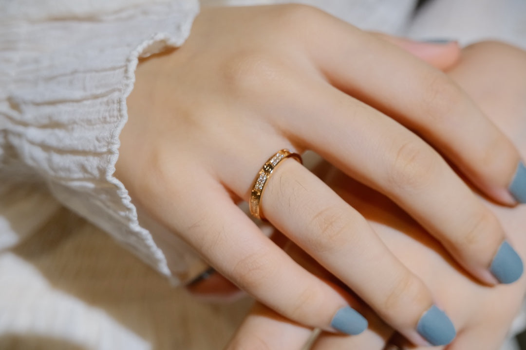[Glow Muse]LOVE RING 2.65MM DIAMOND