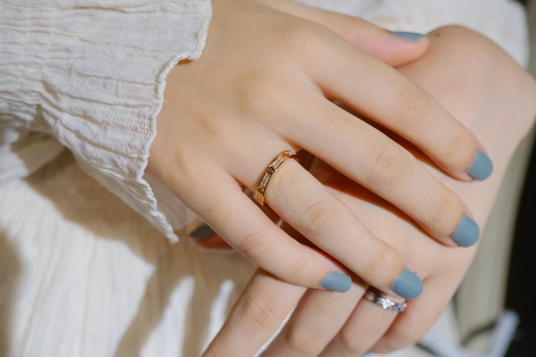 [Glow Muse]LOVE RING 2.65MM DIAMOND
