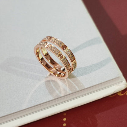 [Glow Muse]LOVE RING 2.65MM DIAMOND