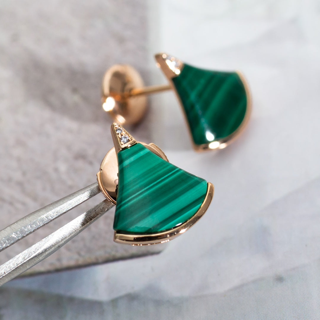 [Glow Muse]DIVAS DREAM EARRINGS PINK GOLD
