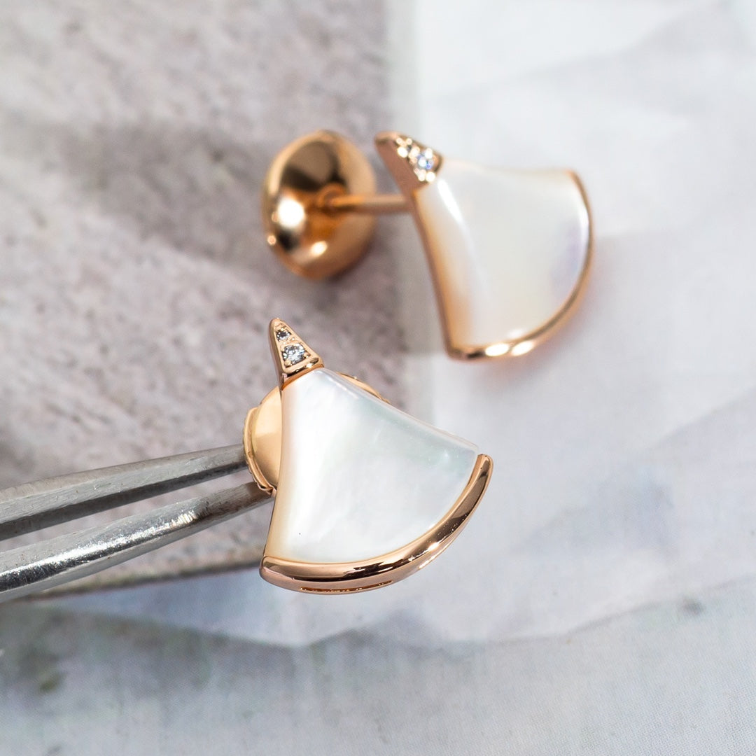 [Glow Muse]DIVAS DREAM EARRINGS PINK GOLD