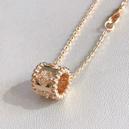 [Glow Muse]PERLEE PEDANT NECKLACE GOLD / ROSE GOLD