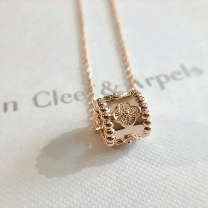 [Glow Muse]PERLEE PEDANT NECKLACE GOLD / ROSE GOLD