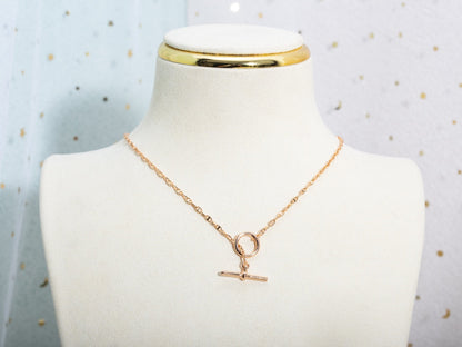 [Glow Muse]ECHAPPEE NECKLACE PINK GOLD