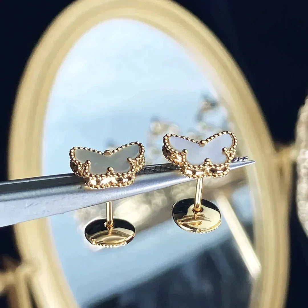 [Glow Muse]SWEET BUTTERFLY MOP EARSTUDS