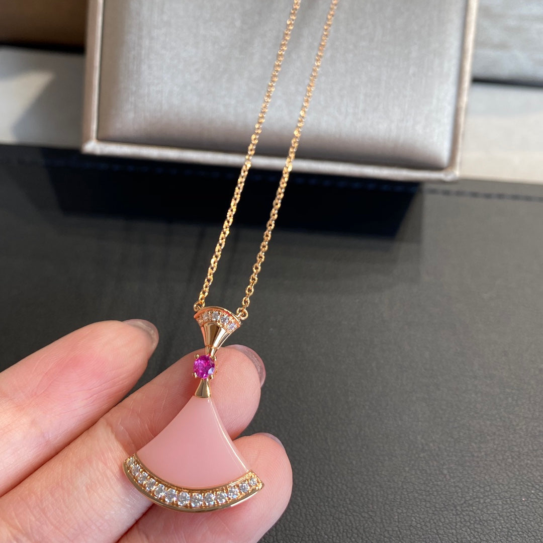 [Glow Muse]DREAM NECKLACE PINK OPAL