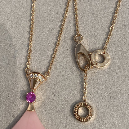 [Glow Muse]DREAM NECKLACE PINK OPAL