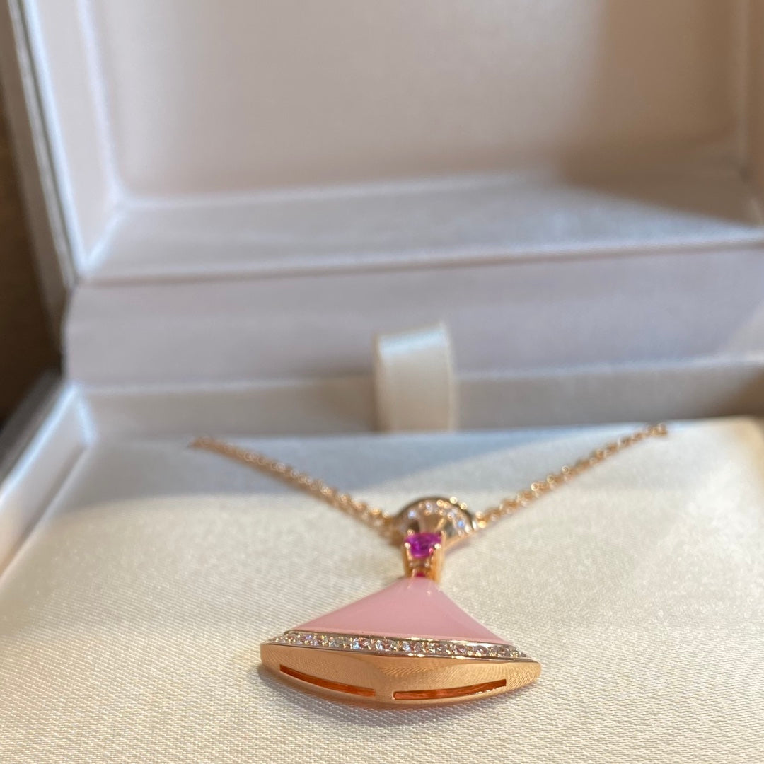 [Glow Muse]DREAM NECKLACE PINK OPAL