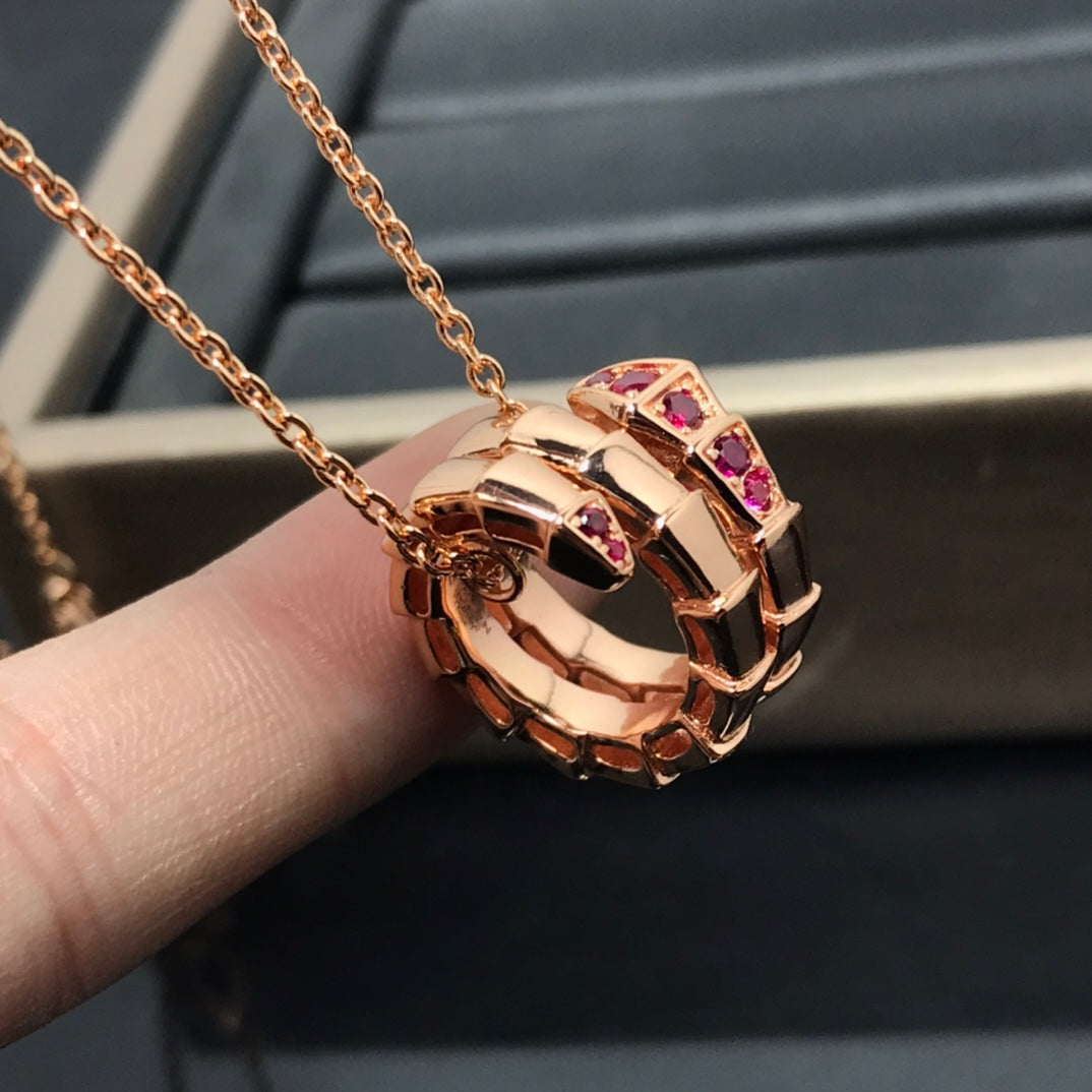 [Glow Muse]SERPENTI PEDANT NECKLACE
