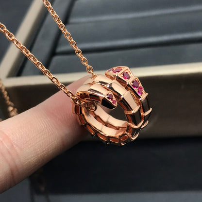 [Glow Muse]SERPENTI PEDANT NECKLACE
