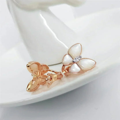 [Glow Muse]BUTTERFLY MOP DIAMOND EARRINGS