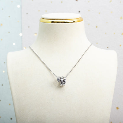 [Glow Muse]SERPENTI SILVER NECKLACE DIAMOND