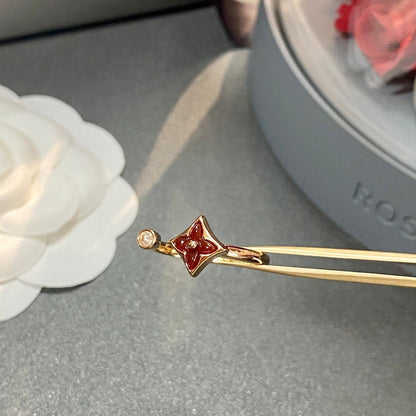 [Glow Muse]STAR 1 DIAMOND OPEN RING