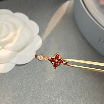 [Glow Muse]STAR 1 DIAMOND OPEN RING