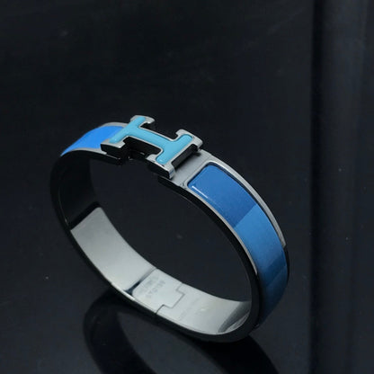[Glow Muse]H BRACELET BLUE RAINBOW CERAMIC