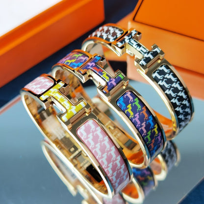 [Glow Muse]H HORSE BRACELET 12MM
