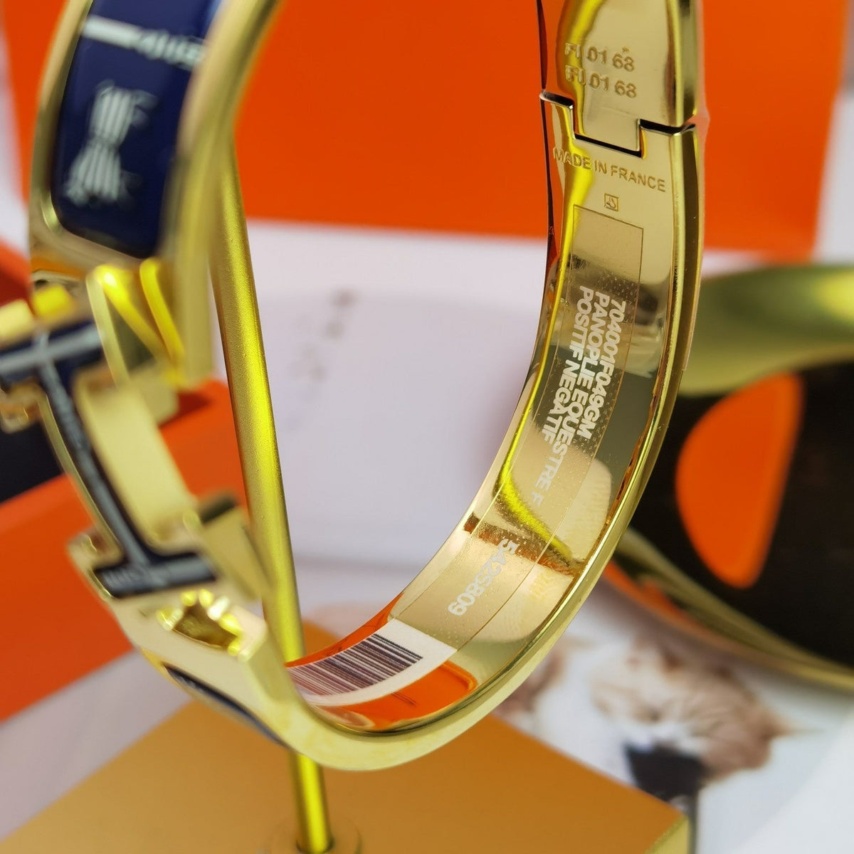 [Glow Muse]H COUVERTURES DARK BLUE BRACELET