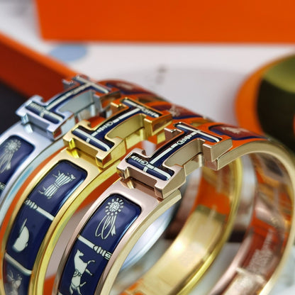 [Glow Muse]H COUVERTURES DARK BLUE BRACELET