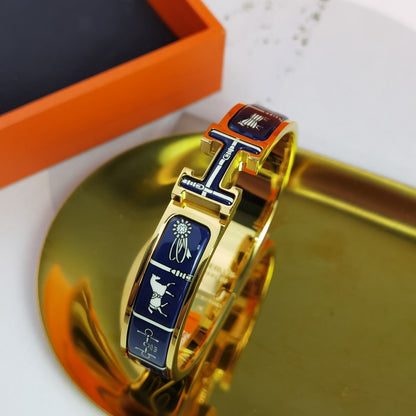 [Glow Muse]H COUVERTURES DARK BLUE BRACELET