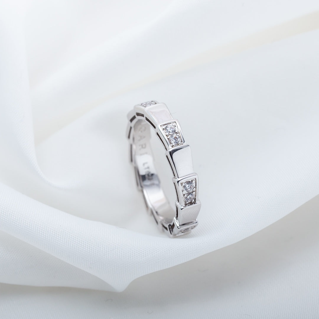 [Glow Muse]SERPENTI RING SILVER  3MM