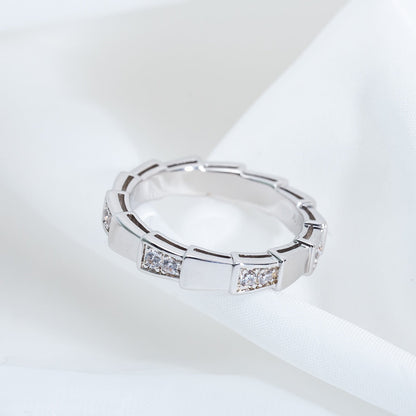 [Glow Muse]SERPENTI RING SILVER  3MM