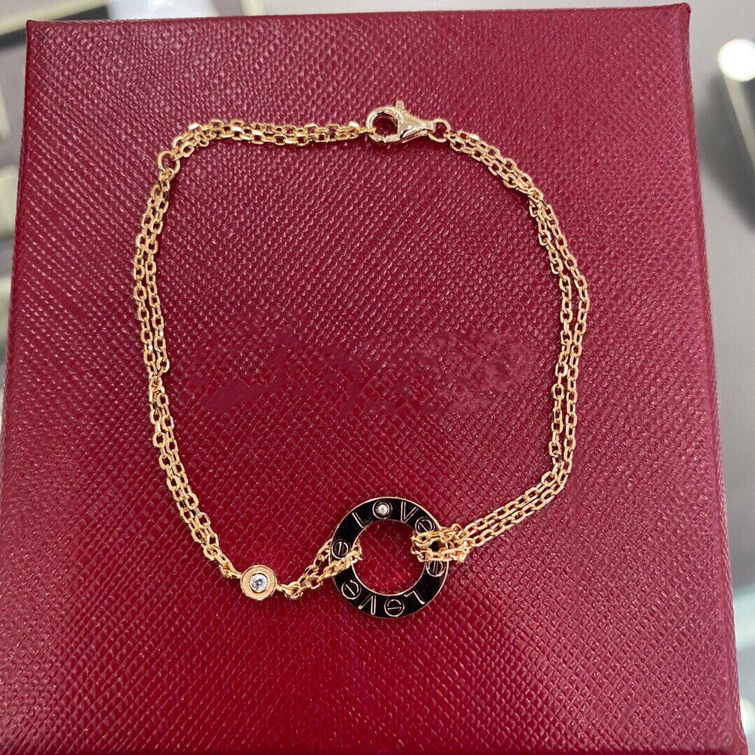 [Glow Muse]LOVE BRACELET 2 DIAMOND