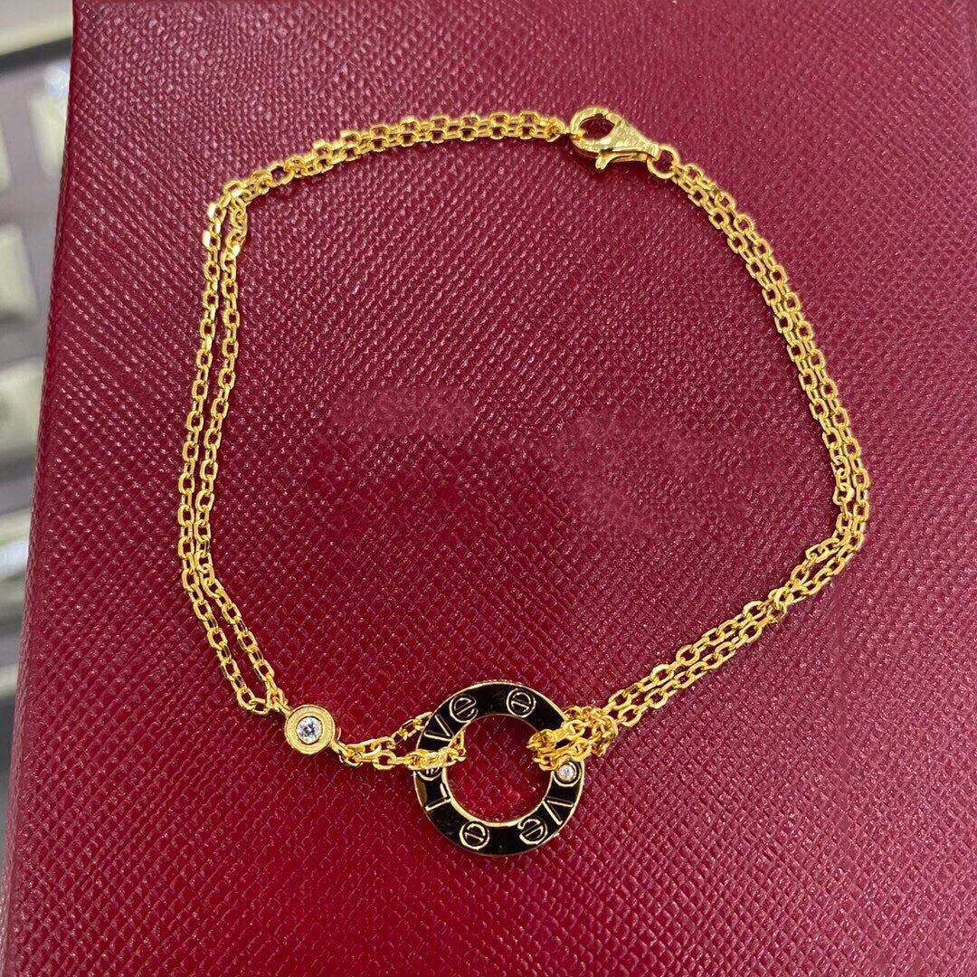 [Glow Muse]LOVE BRACELET 2 DIAMOND