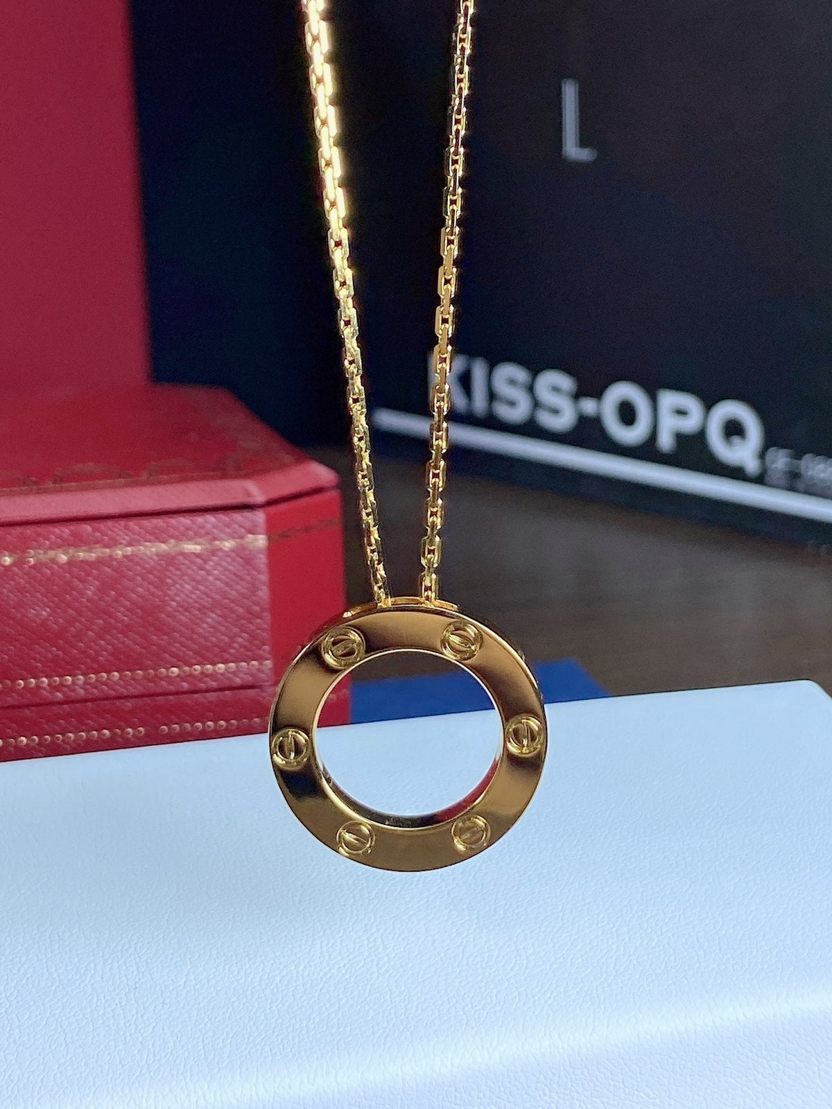 [Glow Muse]LOVE NECKLACE 16MM