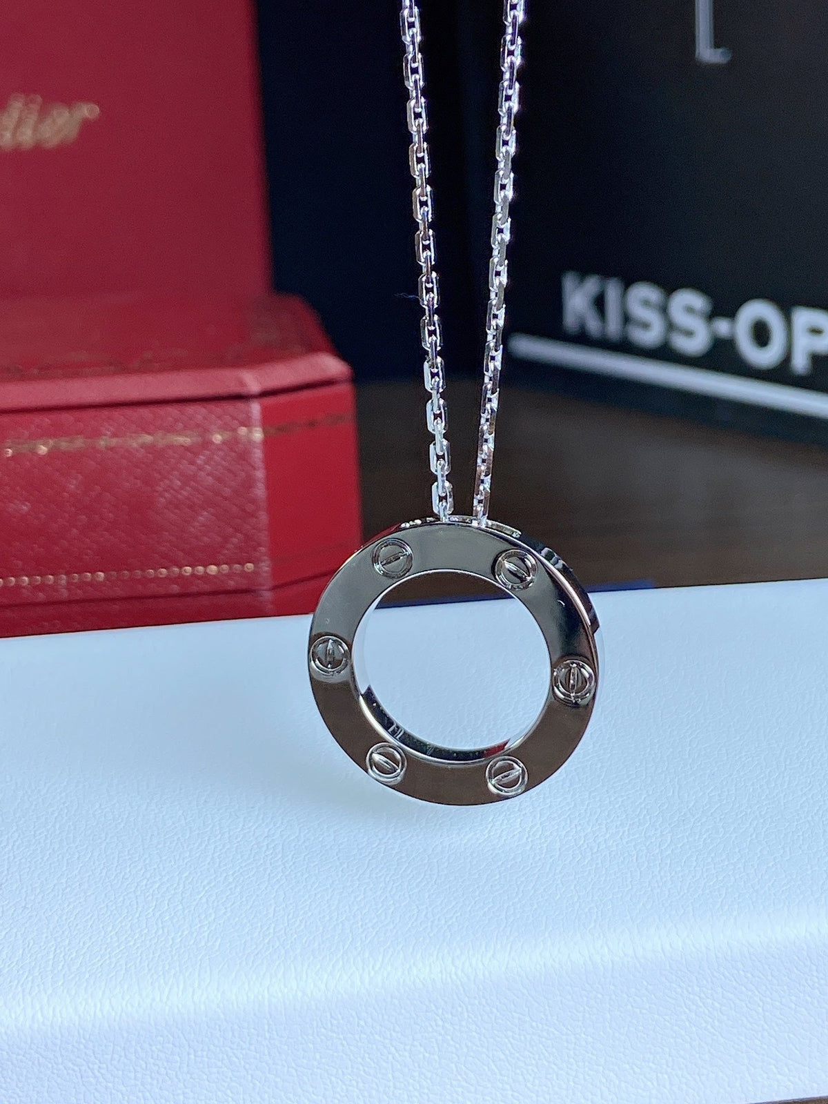 [Glow Muse]LOVE NECKLACE 16MM
