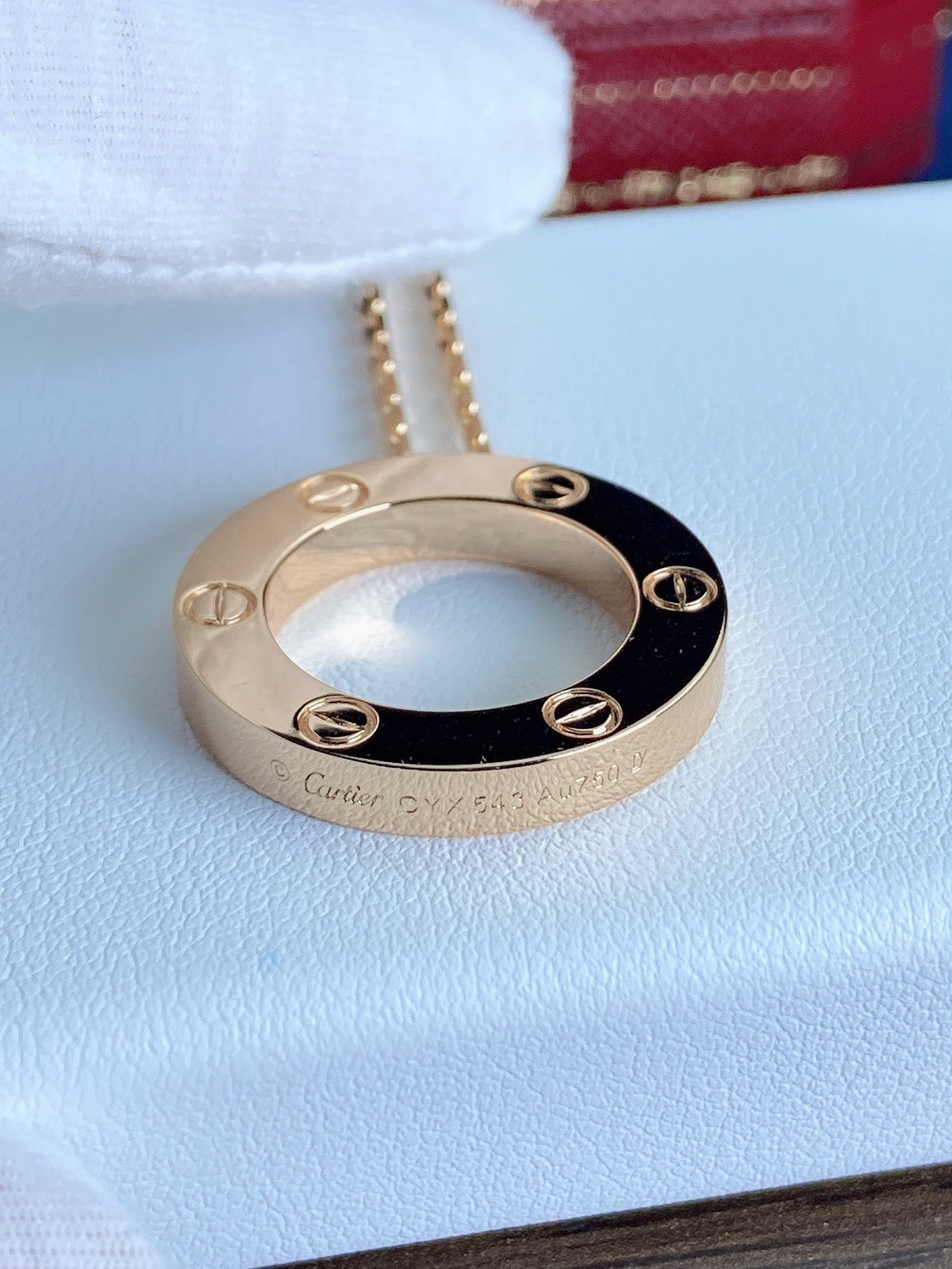 [Glow Muse]LOVE NECKLACE 16MM