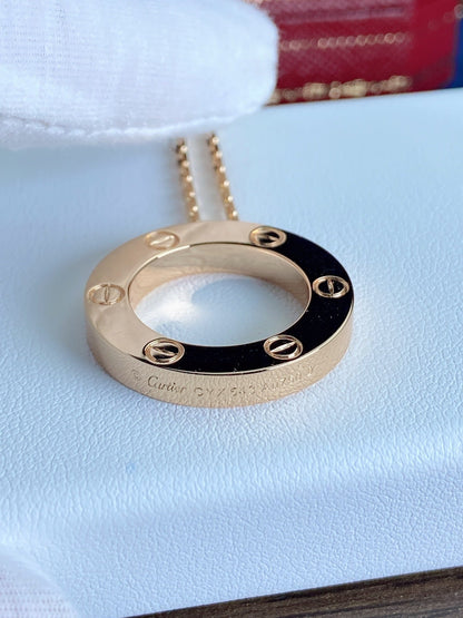 [Glow Muse]LOVE NECKLACE 16MM