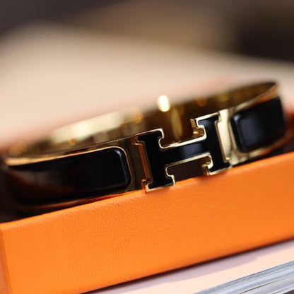[Glow Muse]H BRACELET 12MM GOLD