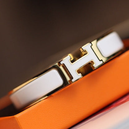 [Glow Muse]H BRACELET 12MM GOLD