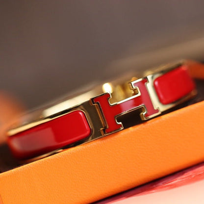 [Glow Muse]H BRACELET 12MM GOLD