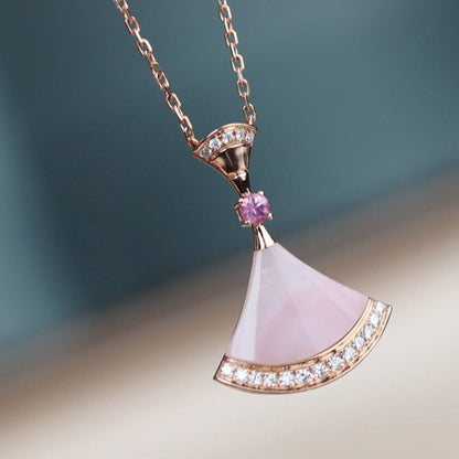 [Glow Muse]DREAM NECKLACE PINK MOP DIAMOND
