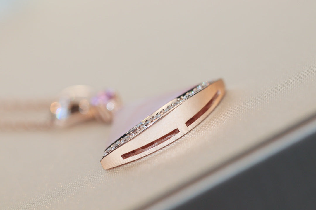 [Glow Muse]DREAM NECKLACE PINK MOP DIAMOND
