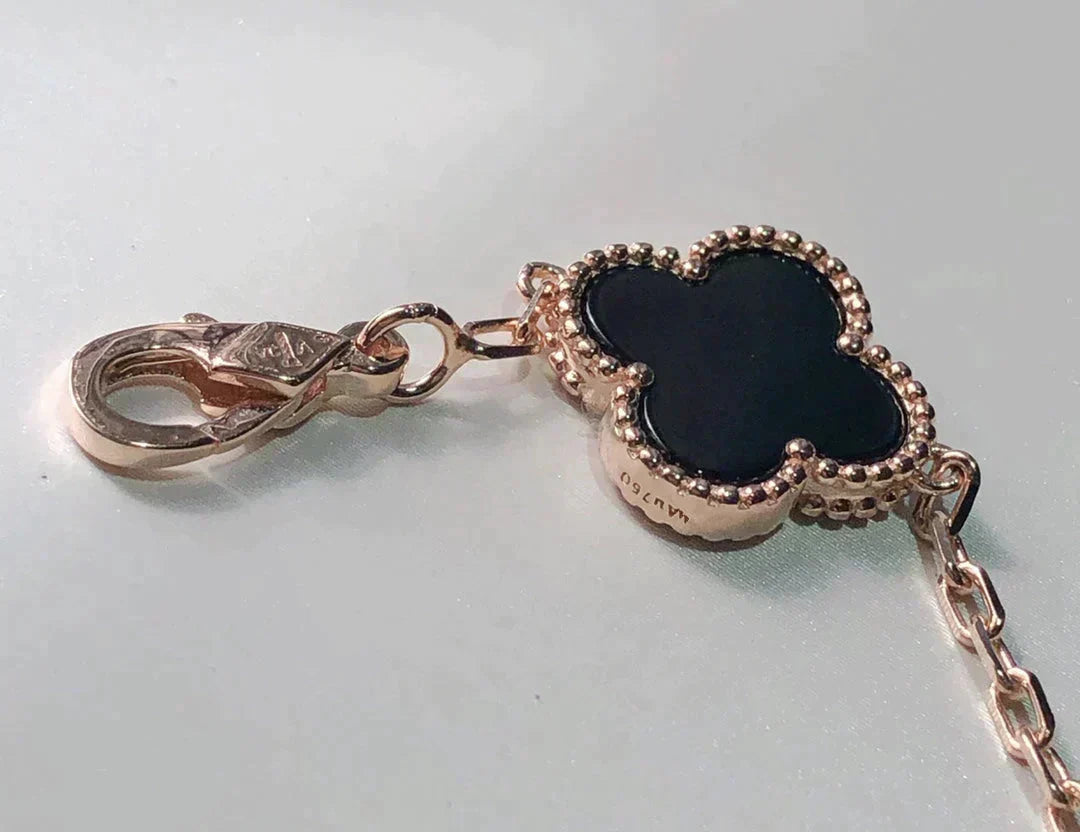 [Glow Muse]CLOVER 5 MOTIFS MULTICOLOR BRACELET