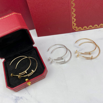 [Glow Muse]JUSTE EARRINGS FULL DIAMONDS 1.8MM