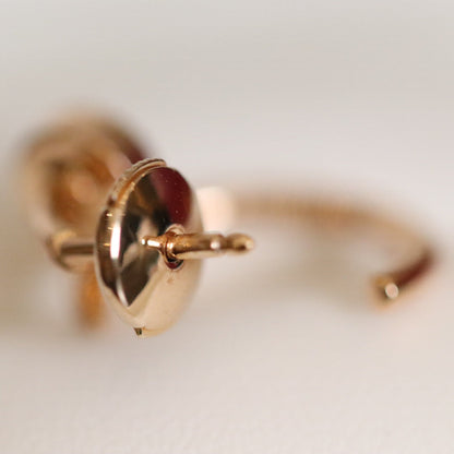 [Glow Muse]JUSTE EARRINGS PINK GOLD