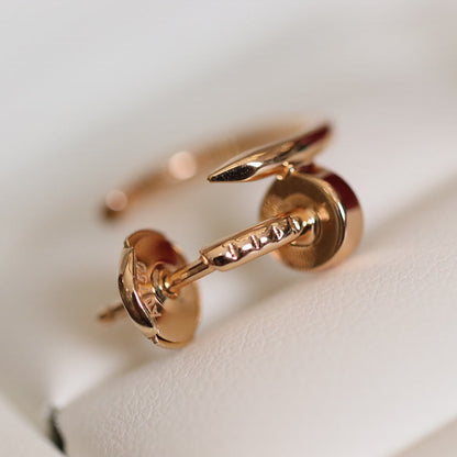 [Glow Muse]JUSTE EARRINGS PINK GOLD